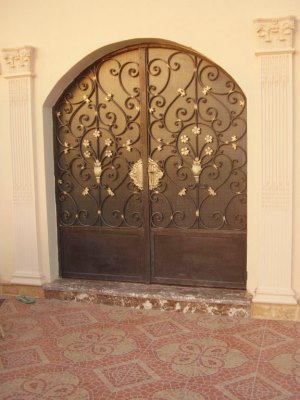 Eingang zum Einfamilienhaus in Hurghada