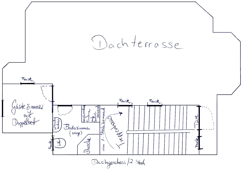 Dachgeschoss der Doppelhaushlfte