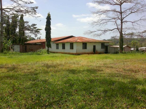 Angestelltenhaus der Hhner-Farm Geflgelfarm auf Sansibar