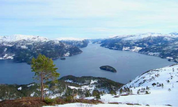 Grundstck in Norwegen fr eine Ferienanlage