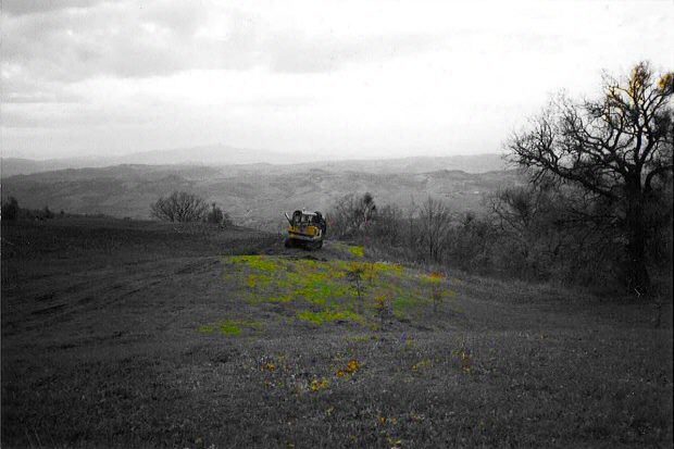 Baugrundstck mit Ruine bei Arcidosso Grosseto