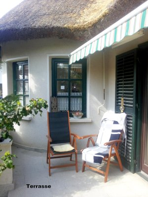 Terrasse vom Einfamilienhaus in Albertirsa Ungarn