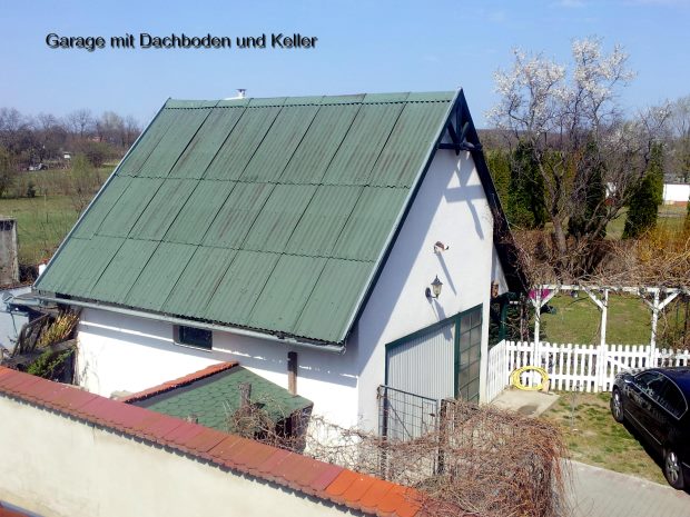 Garage vom Ferienhaus