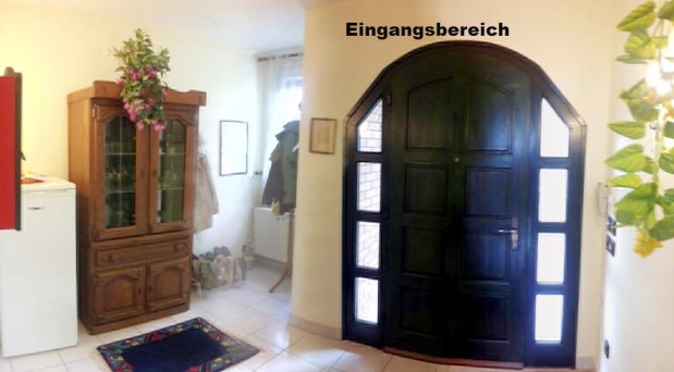 Eingangsbereich vom Einfamilienhaus