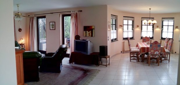 Wohnzimmer vom Ferienhaus