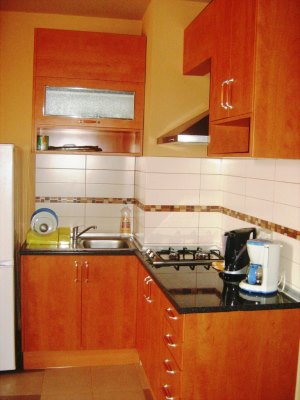 Kche eines Apartments im Apartmenthotel