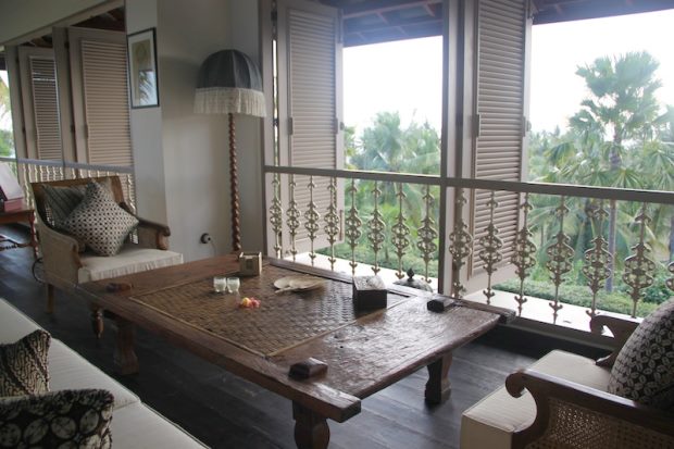 Zimmer der Luxusvilla im Obergeschoss