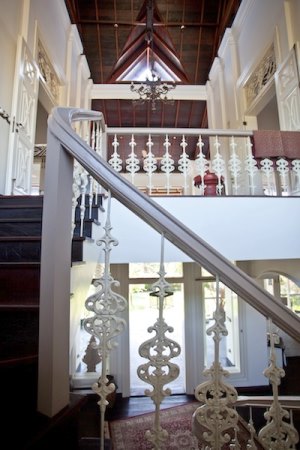 Empore der Luxusvilla