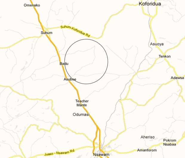 Farm in Ghana Eastern Region