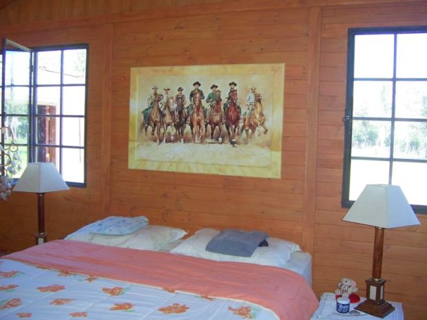 Schlafzimmer vom Ferienhaus in San Bernardino Schlafzimmer vom Ferienhaus in San Bernardino