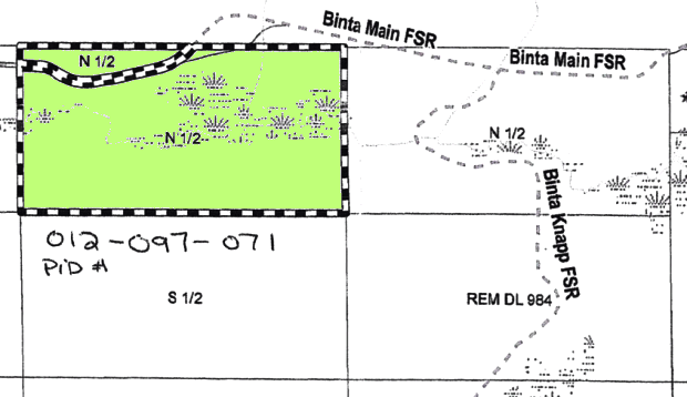 Farmland bei Fraser Lake Kanada Farmland bei Fraser Lake Kanada