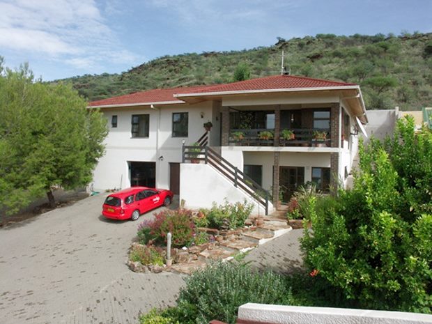 Wohnhaus vom Betrieber der Pension in Windhoek Namibia