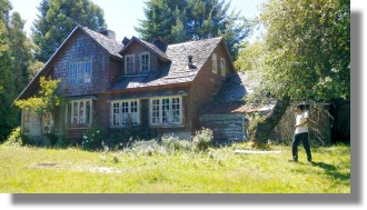 Gehft Ranch auf Chiloe in Chile