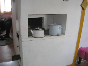 Einfamilienhaus mit Holzofen-Heizung