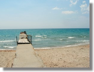 Strandgrundstck bei Popovka Insel Krim