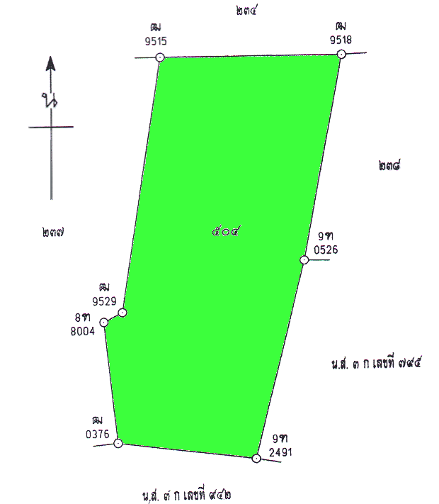 Baugrundstck bei Maret auf Koh Samui von Thailand