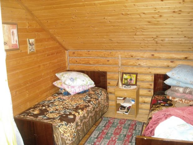 Schlafzimmer vom Ferienhaus
