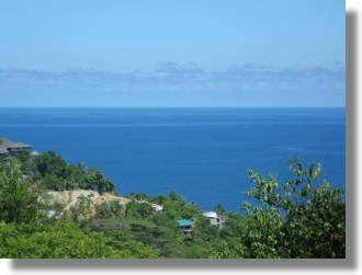 Grundst�ck an der Anse Soleil von Mahe