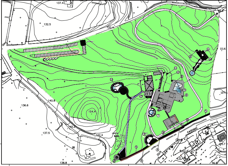Grundst�ck der Villa auf Sizilien bei Licata