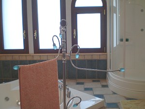 Badezimmer vom Einfamilienhaus