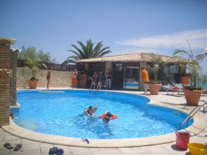 Pool vom Einfamilienhaus