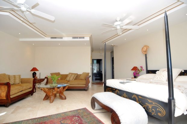 Schlafzimmer der Luxusvilla