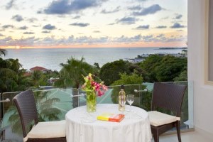 Meerblick vom Balkon der Luxusvilla