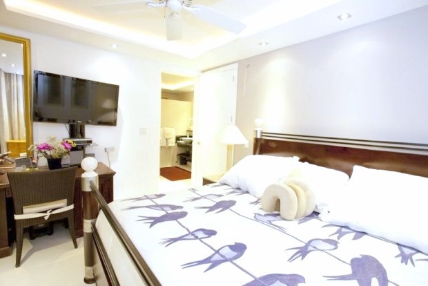 Schlafzimmer der Villa