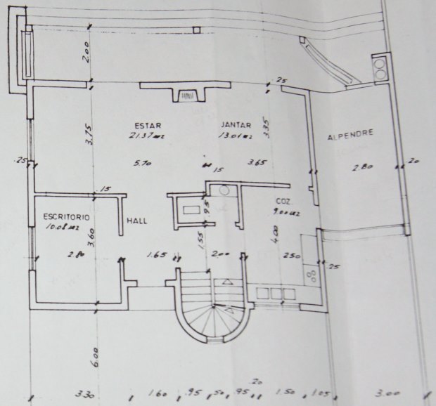 Erdgeschoss vom Ferienhaus