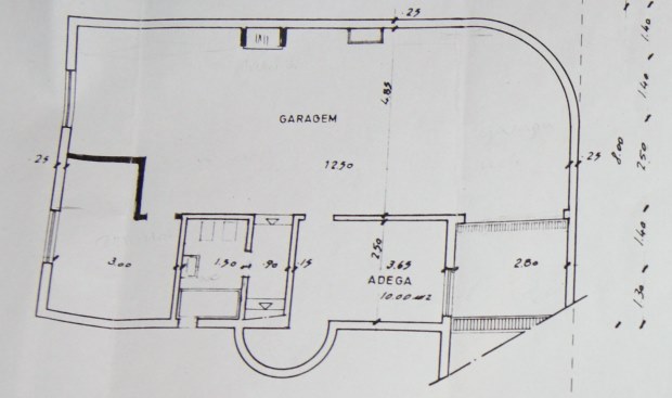 Garage vom Ferienhaus