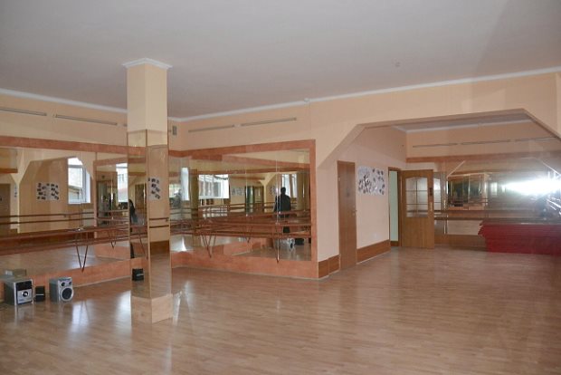 Tanzsaal vom Geschftshaus in Kizman