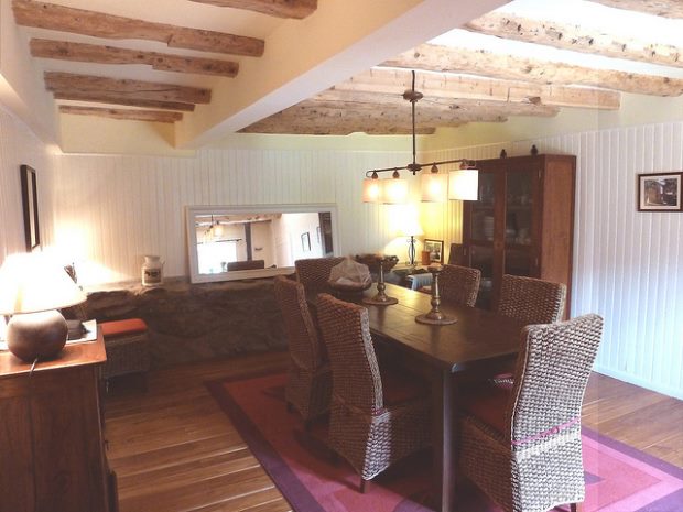 Wohnzimmer vom Ferienhaus in S�dfrankreich