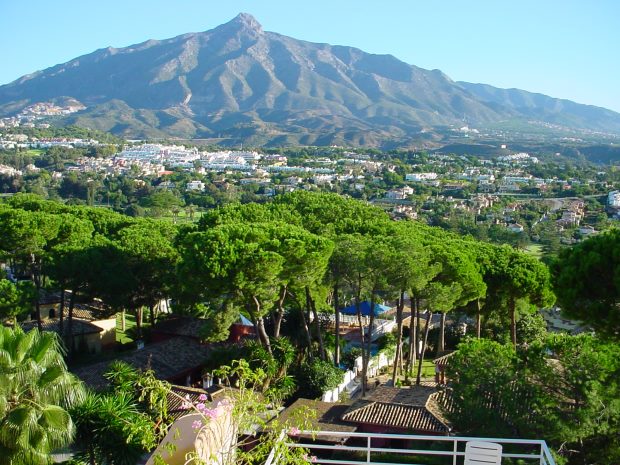Ausblick von der Terrasse der Ferienwohnung Ausblick von der Terrasse der Ferienwohnung