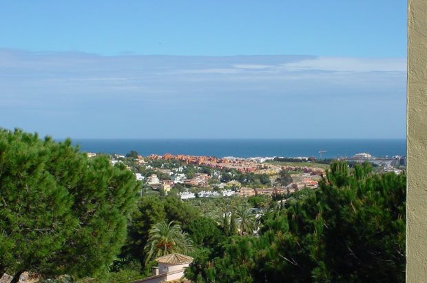 Meerblick der Ferienwohnung bei Marbella