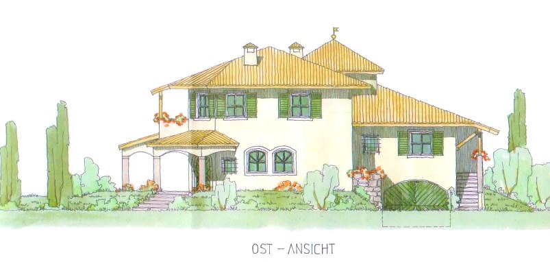 Bozen Grundstck fr eine Villa mit Swimming Pool