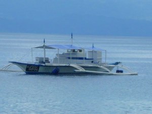 Boot gehrt zum Ferienhaus