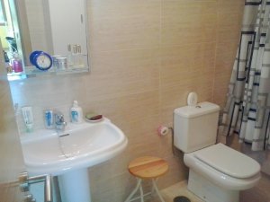 Badezimmer der Eigentumswohnung