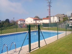 Gemeinschaftspool der Eigentumswohnung