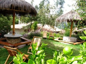 Garten Grundstck vom kleinen Hotel