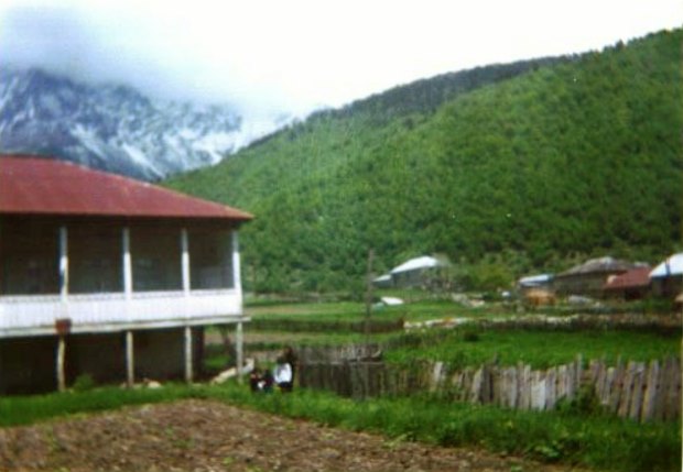 Haus in Mazeri Swanetien Georgien