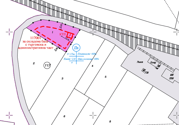 Gewerbe-Grundstck in Stolnik bei Sofia