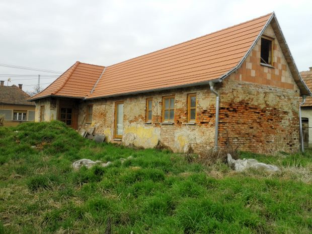 Ausbauhaus auf dem Baugrundstck