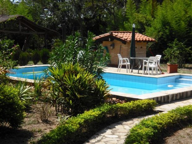 Pool vom Einfamilienhaus