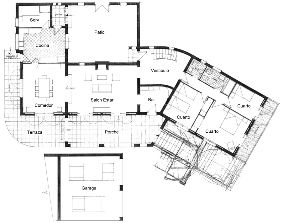Villa das Erdgeschoss