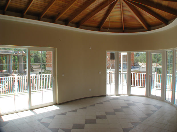 Wohnzimmer vom Ferienhaus