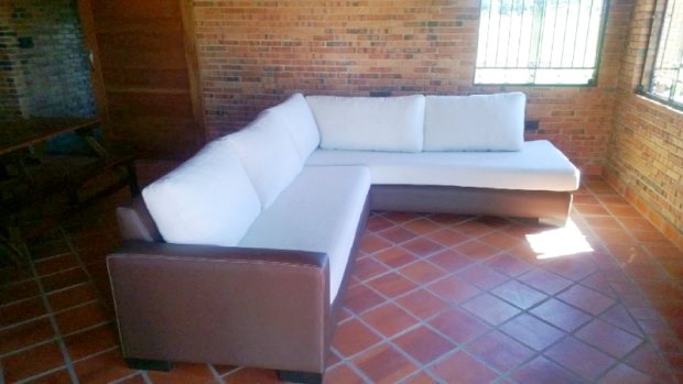 Wohnzimmer vom Wohnhaus Ferienhaus in Ypane Asuncion Paraguay