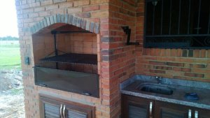 Quincho vom Wohnhaus