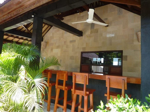 Bar der Ferienanlage