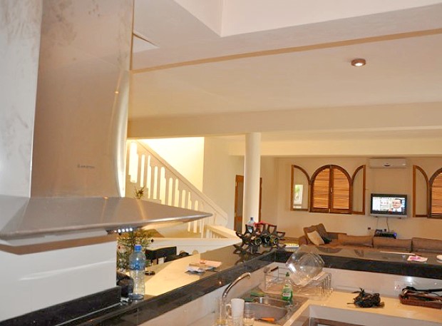 Kche Wohnbereich vom Einfamilienhaus