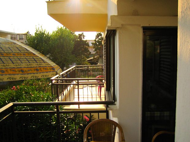 Balkon der Eigentumswohnung